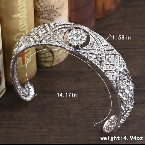 Gorgeous Meghan Markle Wedding Crown Tiara ✨✨Amazing reviews - Picture 3 of 6